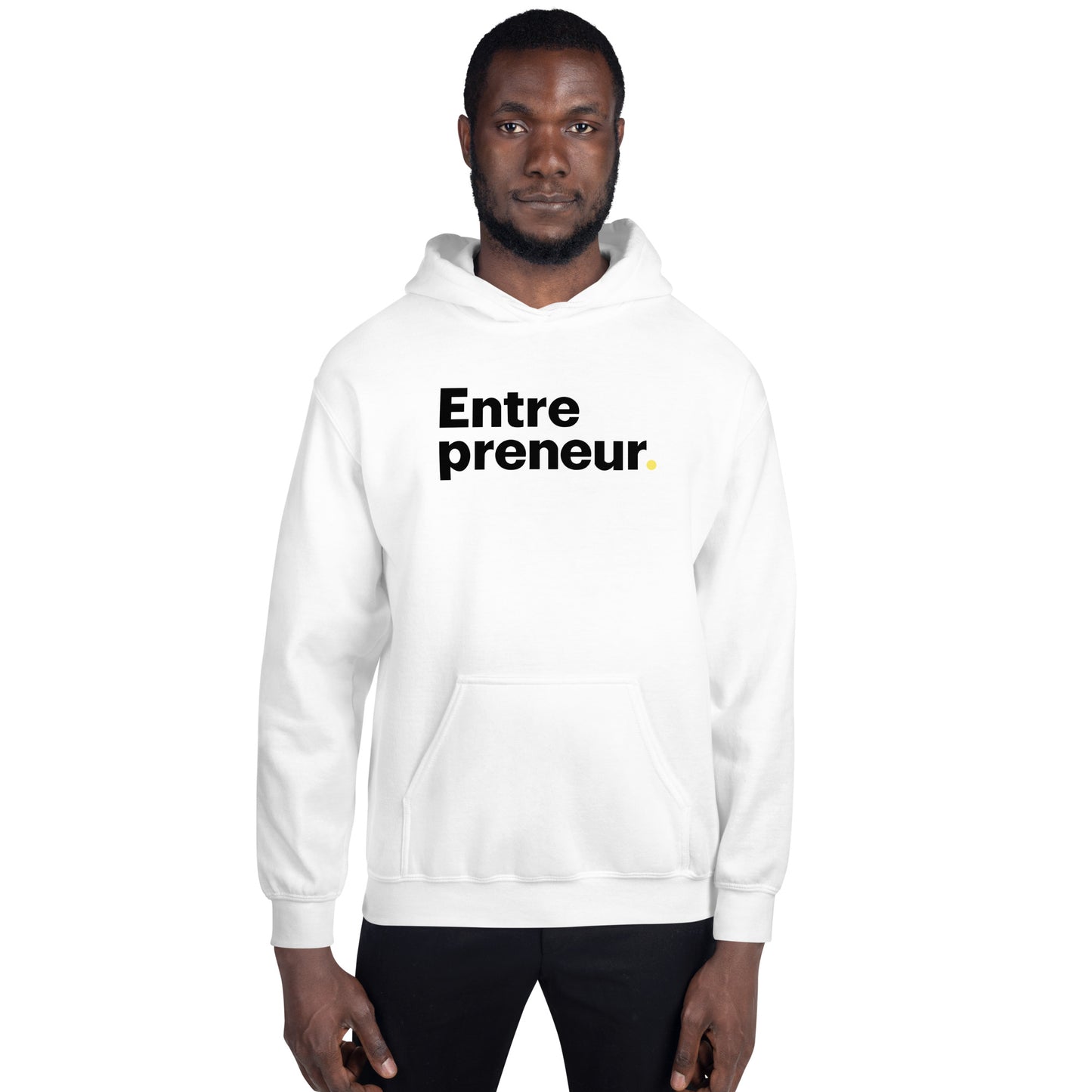 Entre preneur (Periodt!) White Hoodie